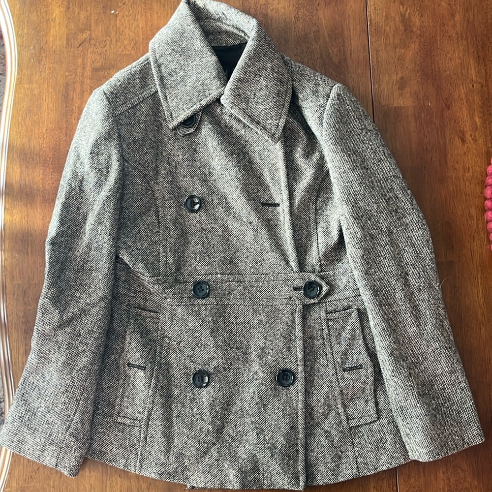Esprit brown tweed coat